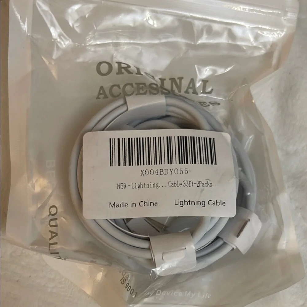 Lightning Cable 2-Pack - White